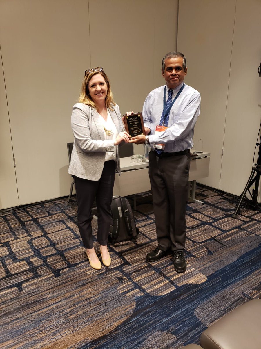 During our AMA DocSIG Special Session, we discussed how to prepare for campus visits &amp; contract negotiations, followed by the presentation of the Mathew Joseph Award, and the AMA DocSIG Mentorship Award. Thank you for attending and congratulations to our award winners!