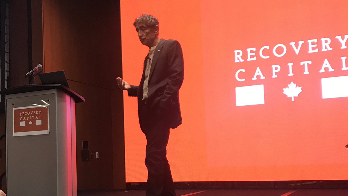 GBrimacombe's tweet image. Dr. Gabor Mate speaks compellingly about substance use, your personal environmental factors &amp;amp; early childhood trauma @CCSACanada