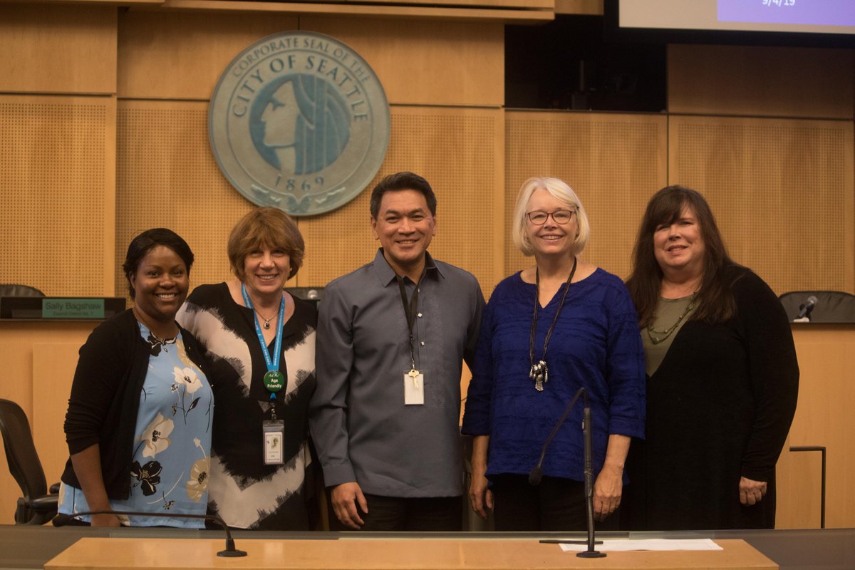 It was my honor to bring <a href="/SeattleHSD/">Seattle Human Services</a>, <a href="/AARPWA/">AARP Washington St.</a> and <a href="/ACRSNews/">ACRS</a> to my committee table for a Lunch and Learn on the Affordability of Long Term Care. If you missed it, you can watch the full presentation here: seattlechannel.org/videos?videoid…