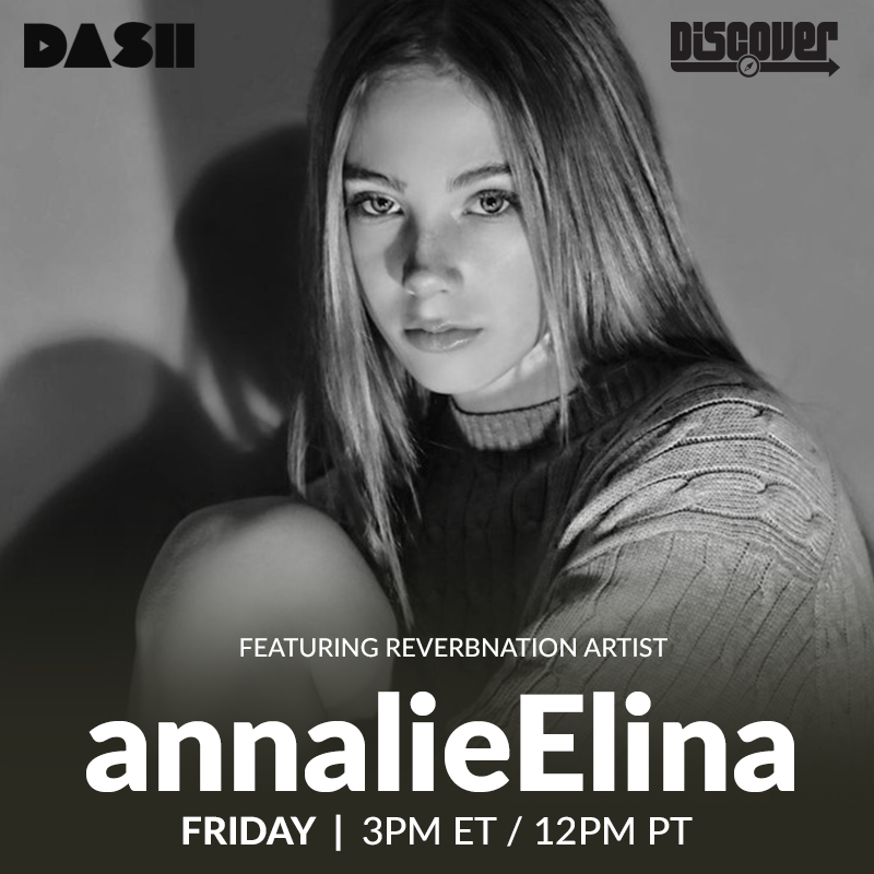 SmashHaus_'s tweet photo. This week on our Reverbnation (@ReverbNation) collaboration, it’s annalieElina on Dash Radio this Friday!
Listen on @dashradio’s Discover channel. 🔈
#radio #bompoptv #emergingartist #music #interview #listentothis #popmusic #newmusic #reverbnation https://t.co/bfZJnbEUZg