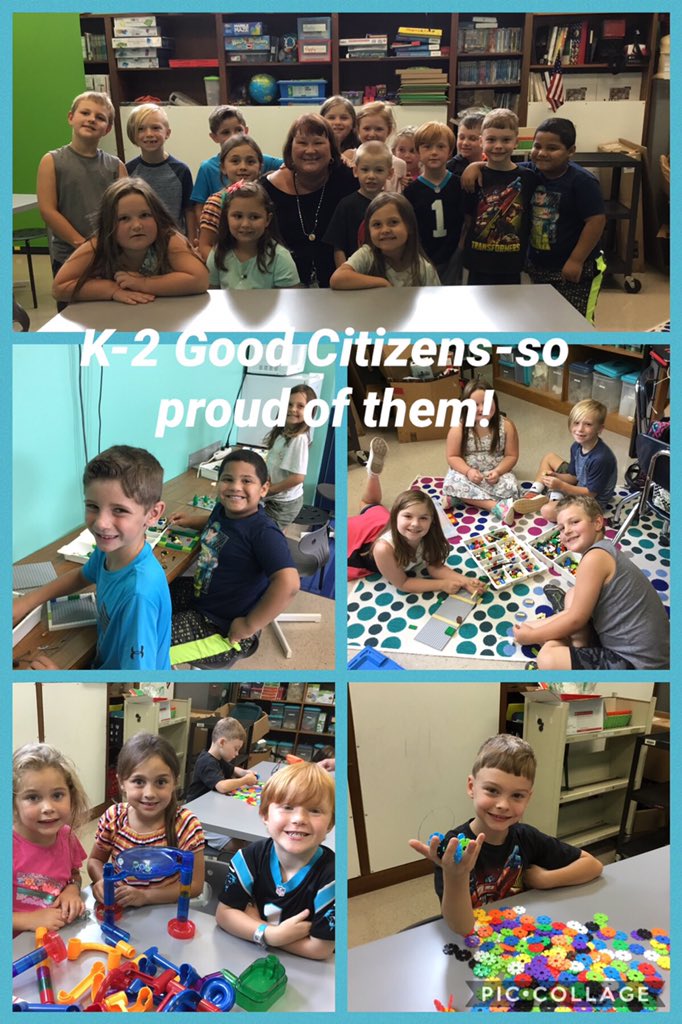 So proud of these k-2 Good Citizens today!!!
