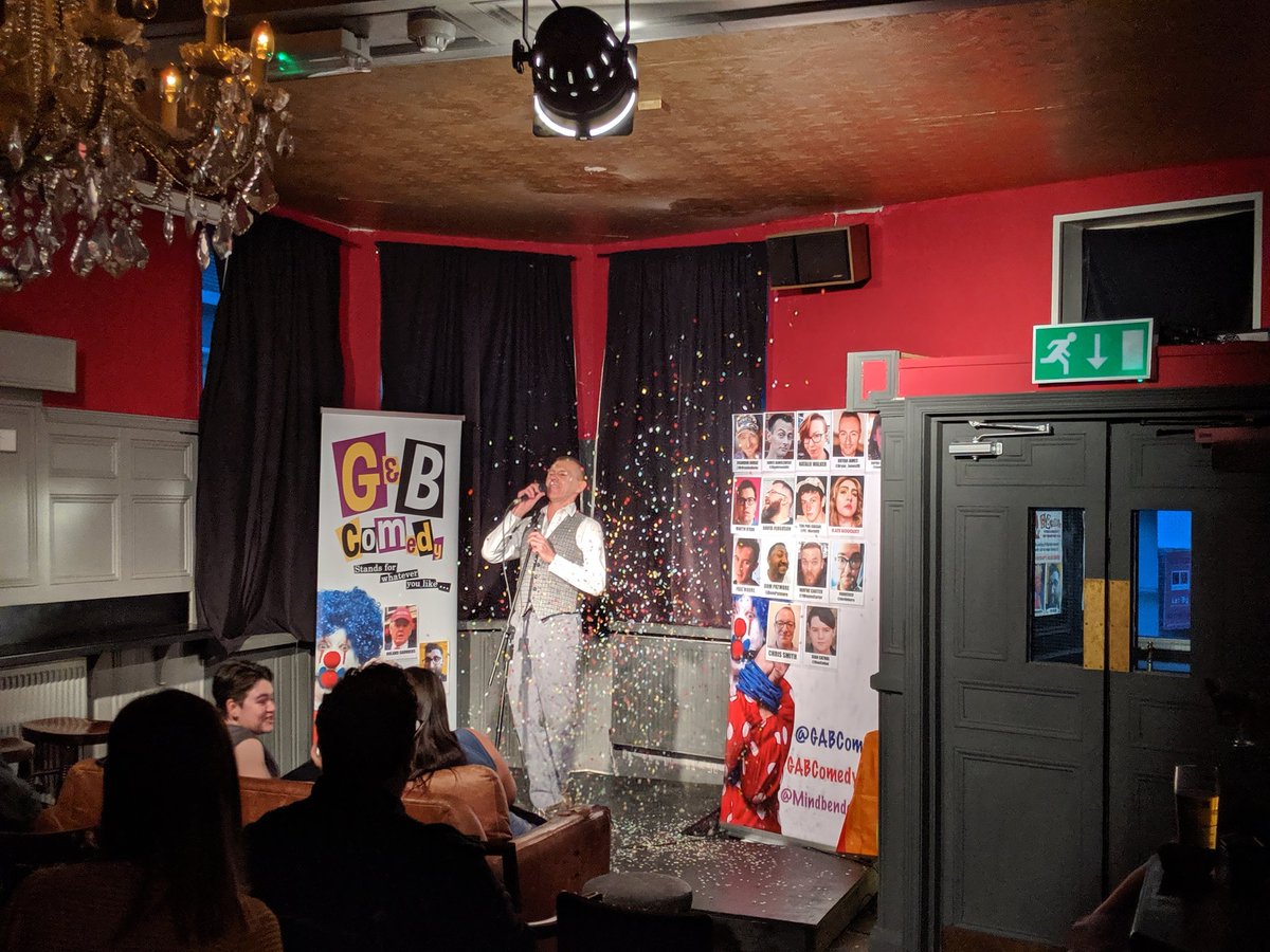 Kyle kicking off <a href="/GABcomedy/">G&B Comedy</a> Queer Comedy with a BANG!