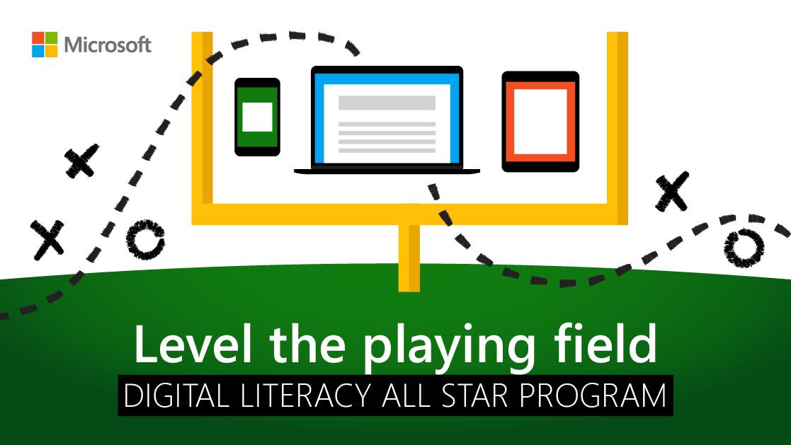 MicrosoftEDU's tweet photo. Connected by our shared belief that #edtech can transform teaching, @MicrosoftStore has teamed up with @teammates4kids & #FirstDownFund to offer free devices & digital skills to students. Learn more about the partnership here: https://t.co/8UIrTUo0Rm @LarryFitzgerald @GarthBrooks https://t.co/sNsu40Fafy