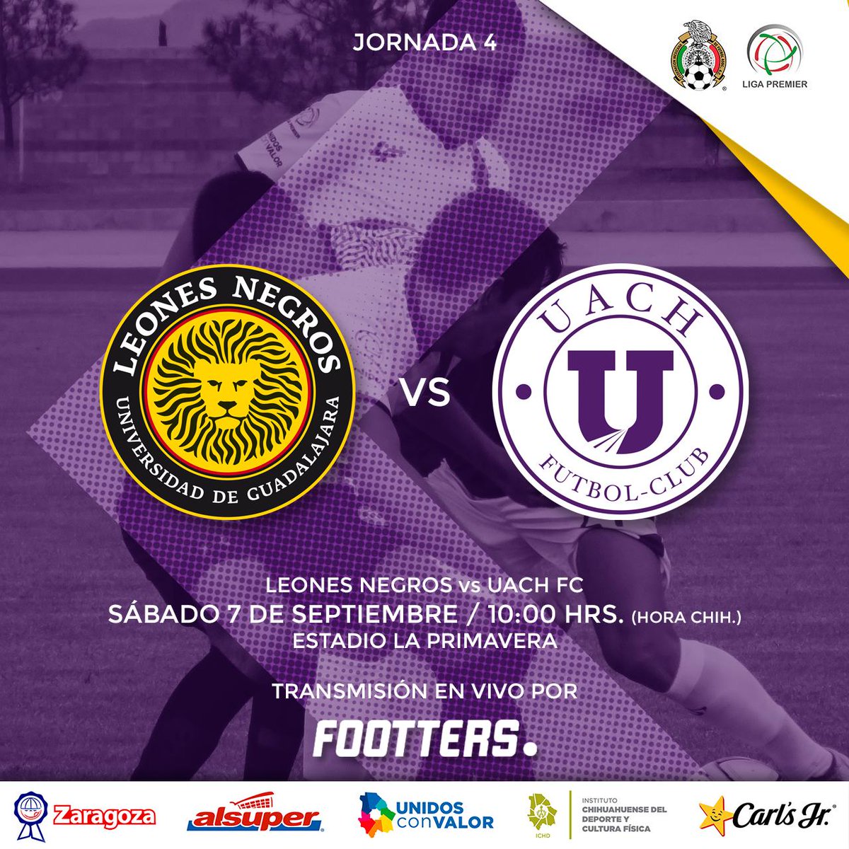 UACHFC's tweet photo. No te pierdas el próximo partido de UACH FC, haz click en el enlace, sábado 7 a las 10 am (tiempo de Chihuahua)...
👉👉https://t.co/xVk0SgMAdV 💪⚽
#uach_fc #losdelau #TodosSomosUACH #DeportesCUU #lptemporada19i20 #RenovacionUniversitaria https://t.co/XLAGauLSQG