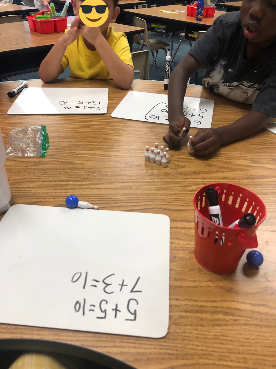 MrsMiksch23's tweet photo. Day 3 of Math Stations and these first graders are ROCKING IT! So proud of these awesome students! https://t.co/w3YU6wlK3i