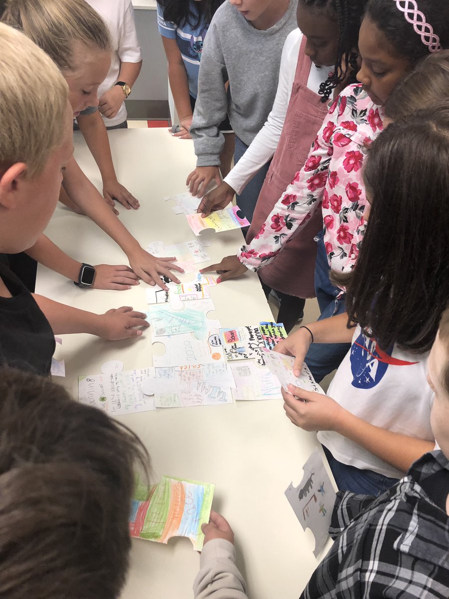 6thgradeLE's tweet photo. A great first day focusing on teamwork! https://t.co/rqIUxcGhoL