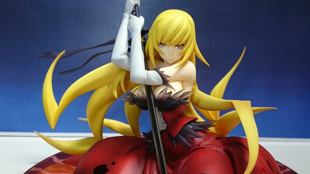 ミエール 夜のフィギュア撮影会 物語シリーズ お題 怪 怪異の王にして 最強の怪異 鉄血にして熱血にして冷血の吸血鬼 キスショット アセロラオリオン ハートアンダーブレード