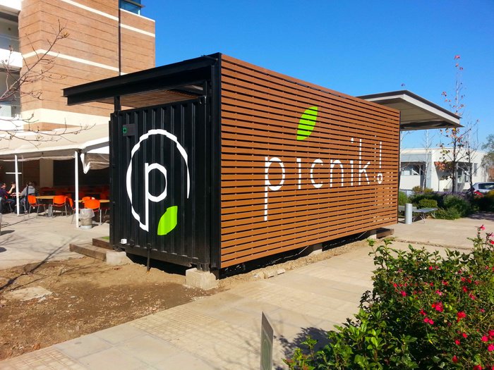 containersolumx's tweet photo. Picnik, un proyecto de ARQtainer, es un Café Snack creado a base de un contenedo marítimo de 40 pies, en Santiago de Chile. https://t.co/SsBFOep2E1