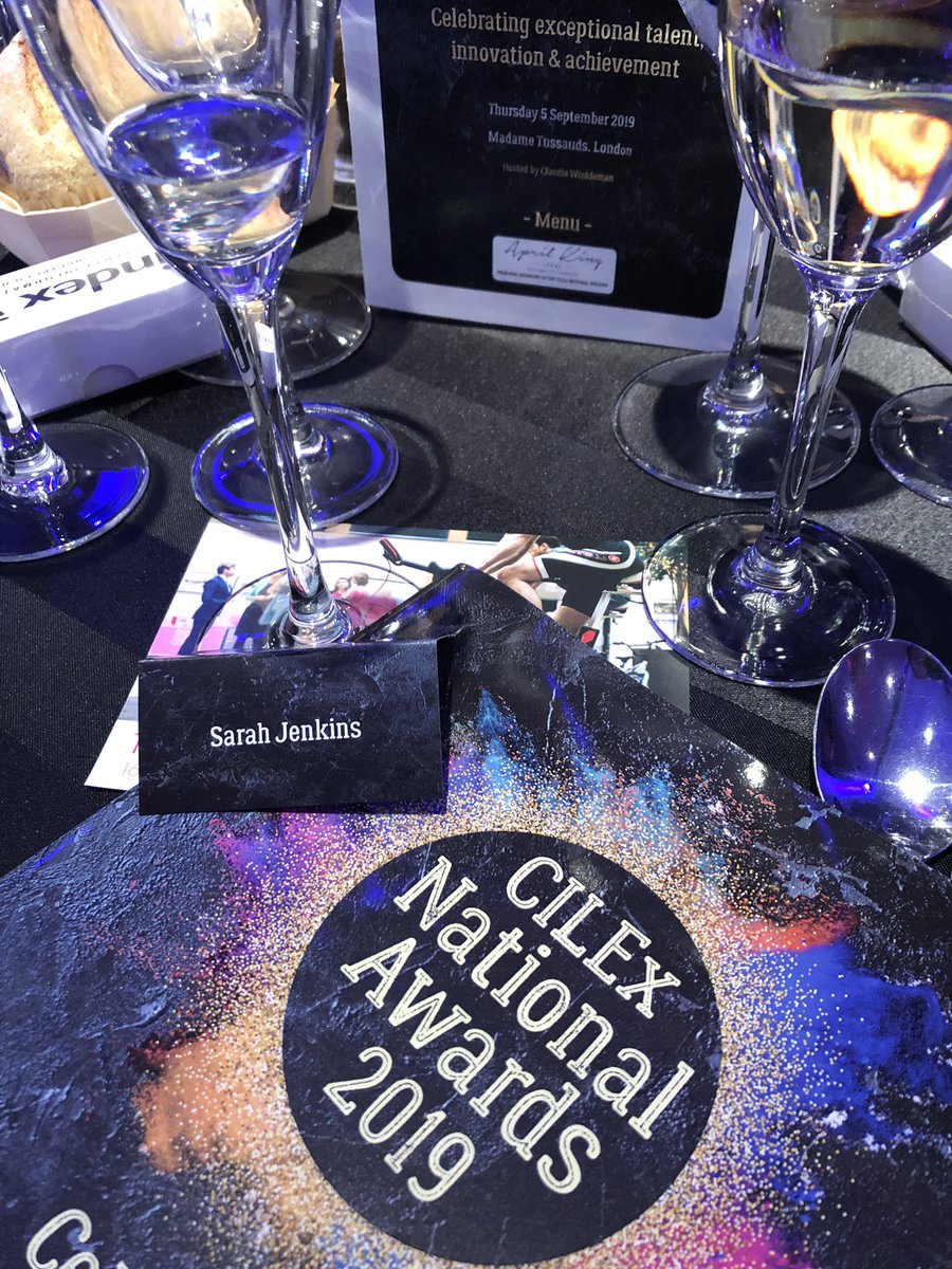 <a href="/CILExCardiff/">CILEx Cardiff & SEW</a> c’mon <a href="/alexisrthomas29/">Alexis Thomas</a> let’s hope you win  #CILExNationalAwards2019