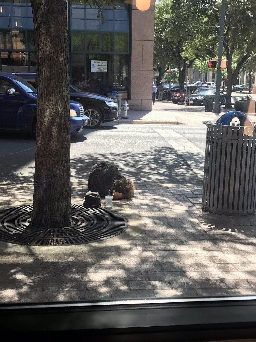 ash_juergens's tweet image. Welcome to #Austin - where you can’t even get a coffee without stepping over this...also - do not disturb. He’s angry. #austinhomeless #unsafeaustin @MayorAdler #austincitycouncil