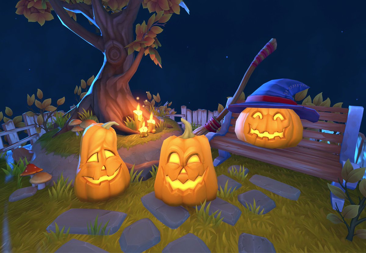 My new package "Lowpoly Halloween Decor" is now available on <a href="/AssetStore/">Unity Asset Store</a>!

🎃🎃🎃   u3d.as/1BBK   🎃🎃🎃

#unity #UnityAssetStore #madewithunity #gameart #lowpolyart #lowpoly #Halloween