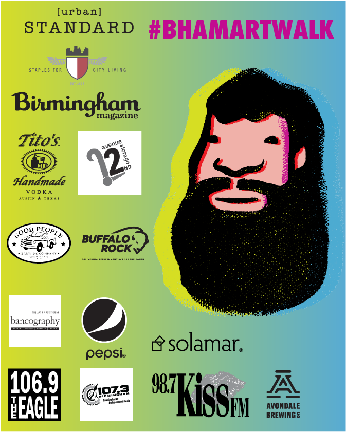 A special thank you to all of our sponsors! We couldn't do this without them! #bhamartwalk