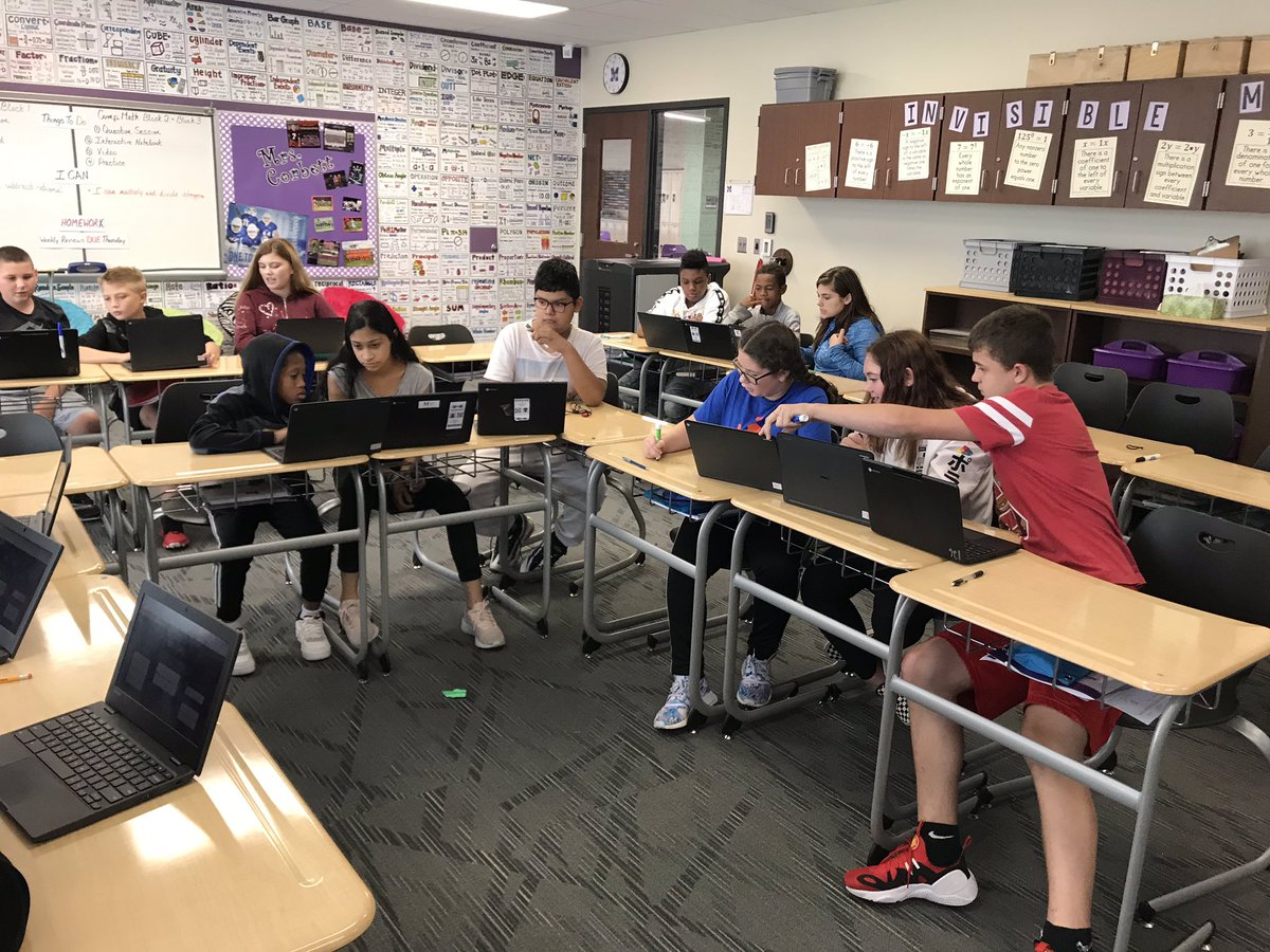 A little Quizlet Live to practice our operations with integers. #MiddieRising #ThisIsWe @MMSMiddies