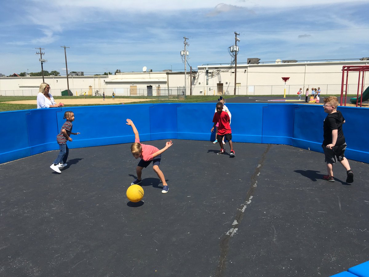 ManheimTownship's tweet image. Thank you to ENVISIONS, who donated a total of $51,360.00 toward the purchase of the Gaga Pits for each of our elementary schools. Our students love to play GaGa Ball! #MTProud #KeepMoving #RecessTime