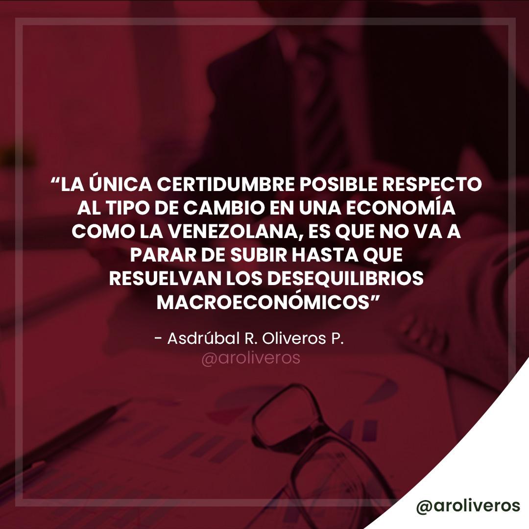 A las preguntas sobre la "baja" del tipo de cambio... Les dejo esto por acá.