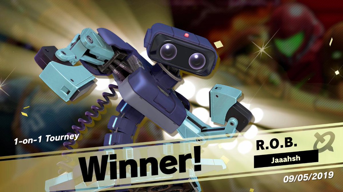 Jaaahsh's tweet image. I've been IN LOVE with Tourney Mode today, so I figured I'd play a bit of it. I could probably be cajoled into viewer battles, but, let's be real, my real entertainment value is in Arm Rotoring randos. &amp;lt;3

twitch.tv/jaaahsh