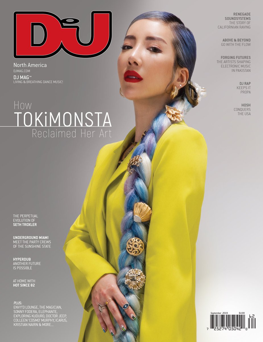 It’s here! I’m honored to be on the cover of <a href="/DJmag/">DJ Mag</a> North America. Check it out and let me know what you think✨
