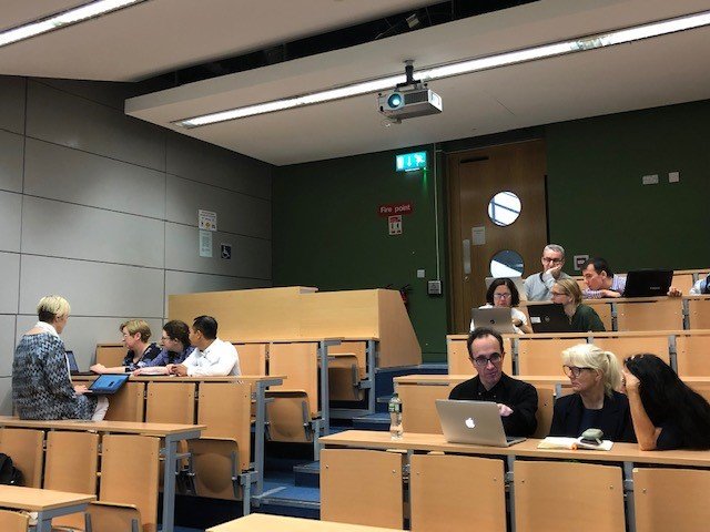 VevoxAlan's tweet photo. Just check out the concentration levels on the faces of these #TurningPoint Lunch &amp; Learn session participants yesterday 
@tcddublin (Trinity College Dublin). Thanks to Valerie Smith for assistance in arranging the day and good luck to all staff in the new term #EngageAllLearners https://t.co/IXNm9hbKuu