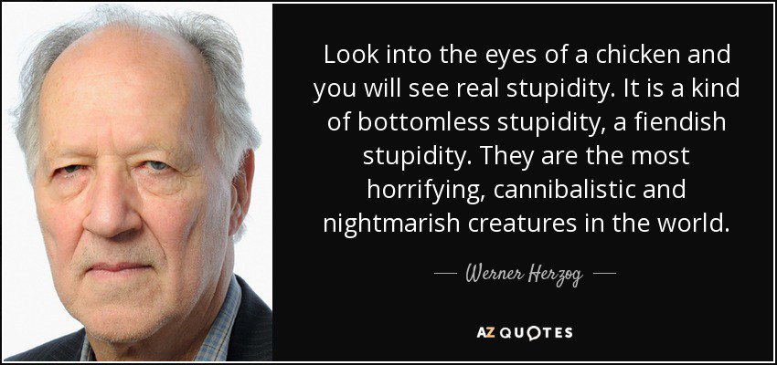 Happy 77th birthday to Werner Herzog! 