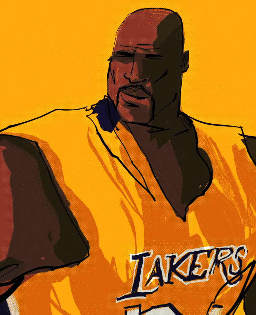 clausstudios's tweet photo. Diesel on the prowl @SHAQ #imoutstanding https://t.co/Yn7Fra8m5c