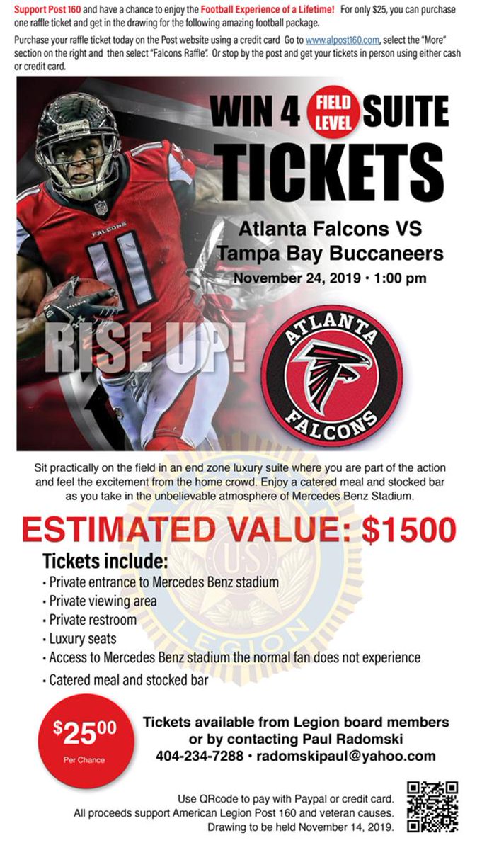 post160smyrna's tweet photo. Purchase your raffle tickets today! All proceeds support the American Legion Post 160 of Smyrna and veteran causes! Click and read the flyer below for all of the details! https://t.co/PEkbIw036Y