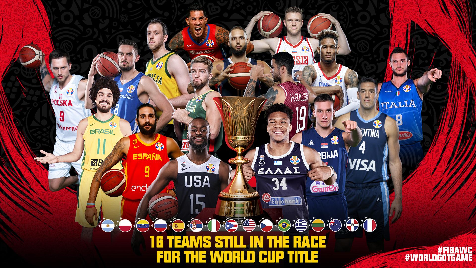 FIBA Basketball World Cup 2023 🏆 on X: 16 teams, 1 dream 🏆 #FIBAWC  #WorldGotGame ➡   / X