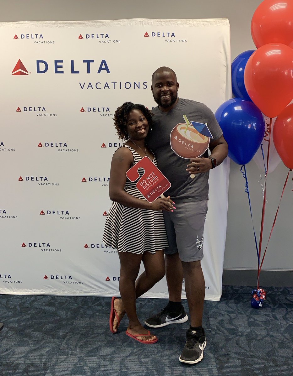 We had a wonderful time celebrating two HUGE milestones for Delta Vacations today in Atlanta! Not only are we celebrating our company’s 50th anniversary, but we are honored to have served 20 million customers since opening our doors. Congratulations Lakia!
