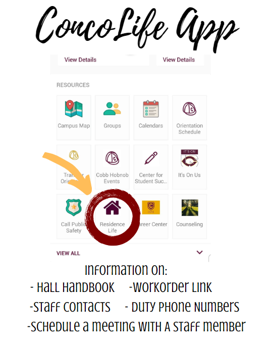 Everything you need to know about #cordreslife lives in the ConcoLife app! Okay, not everything but you should still check it out!