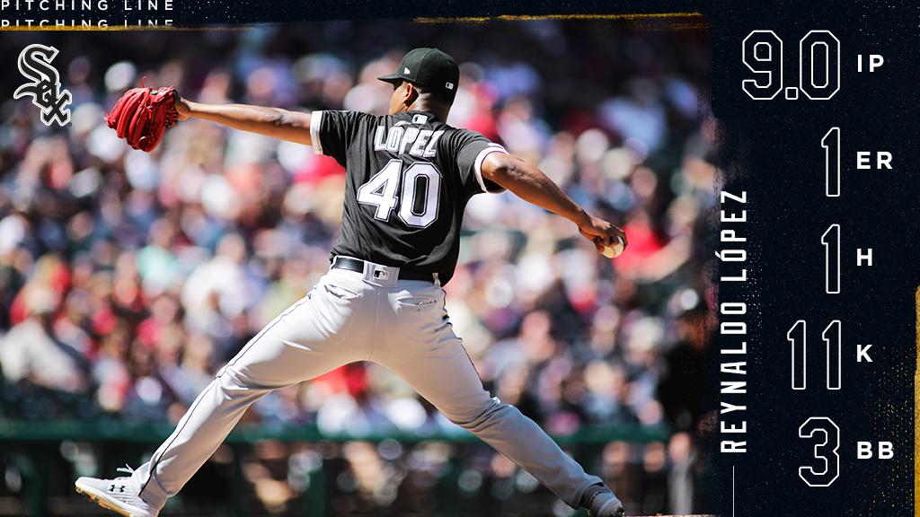 whitesox's tweet image. Total dominance for his first complete game.