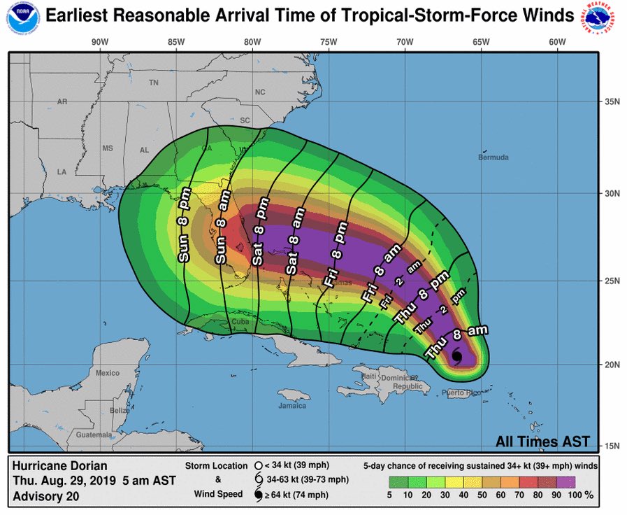 Just as I said, Alabama was originally projected to be hit. The Fake News denies it!