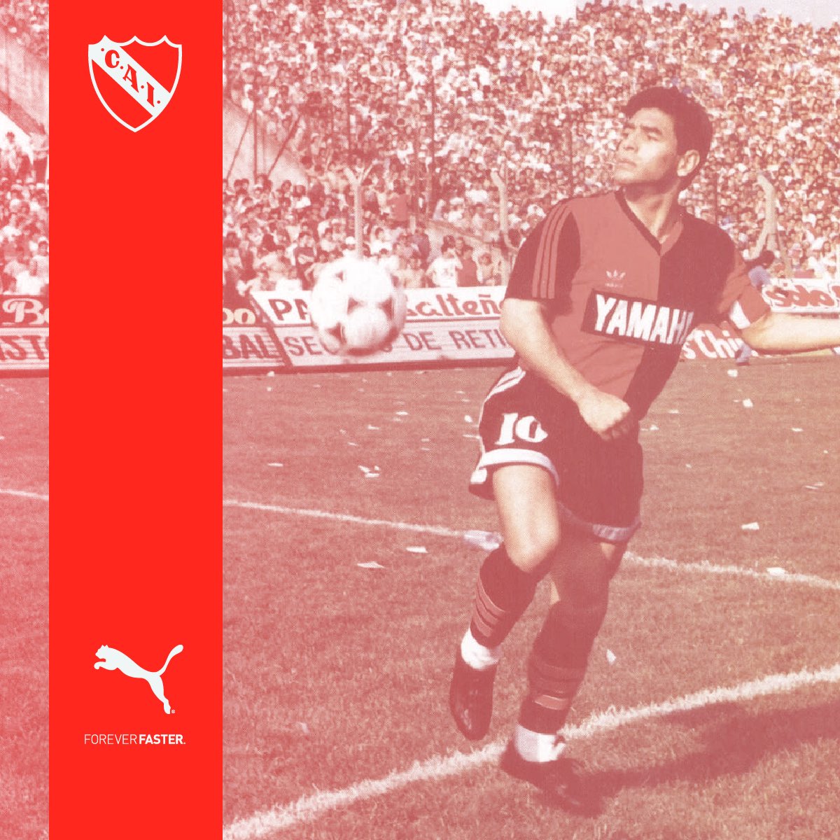 Independiente's tweet photo. No importa la camiseta. Siempre será recibido de la mejor manera por el Pueblo Rojo.

Qué lindo tenerte en el fútbol argentino, Diego. Te esperamos en el lugar más lindo del mundo. Vos lo conocés bien 😍

#TodoRojo 🔴 https://t.co/K7VnFbY5JK