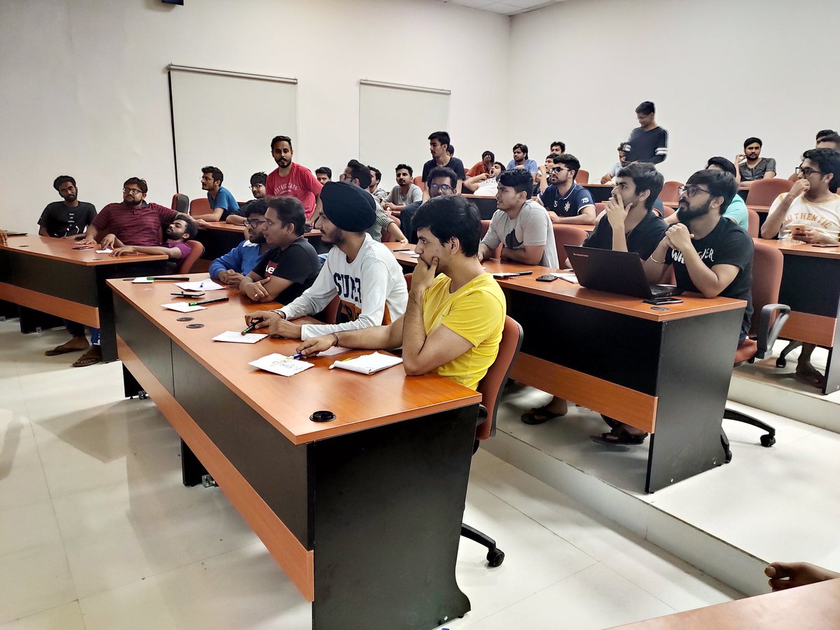 IIMJammu's tweet photo. Funathon is back with a bang !!! The auction for Funathon 3.0 took place on Wednesday. With the Big Game set to go on Saturday, 8 teams were formed and made to bid for 80 players. A few glimpses of the auction.
#Funathon #IIMJ #iimjammu #games #mba #life https://t.co/kVy0mfgkA6