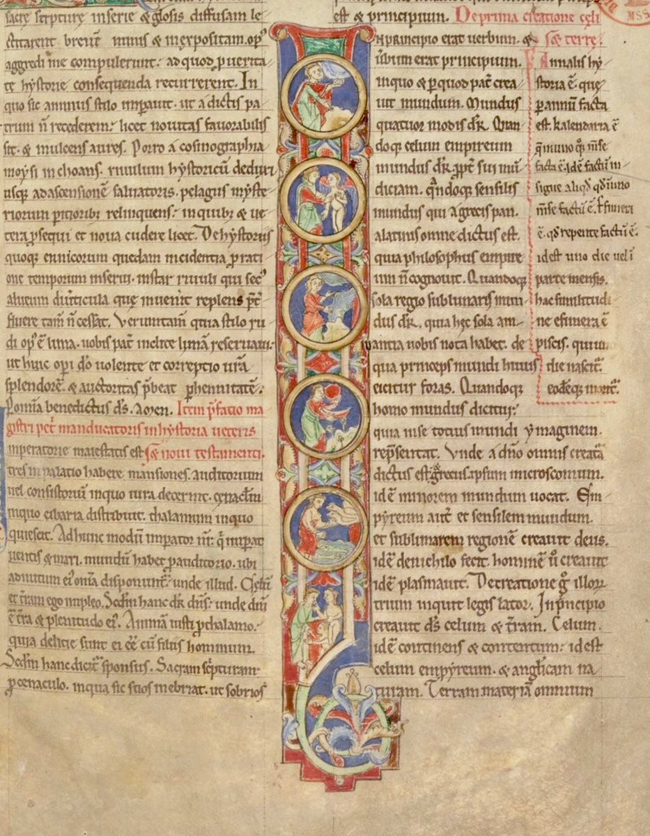Ennius Historiated Initial I N Principio Depicting Scenes From Creation Polonskypre10 Blmedieval Bnf Ms Latin Petrus Comestor Historia Scholastica 12th Century A 11 France Corbie F 2r Gallicabnf Labnf T Ennius Historiated Initial I N Principio Depicting Scenes From Creation Polonskypre10 Blmedieval Bnf Ms Latin Petrus Comestor Historia Scholastica 12th Century A 11 France Corbie F 2r Gallicabnf Labnf T