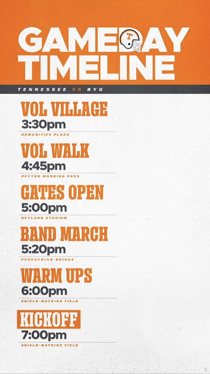 ToddKellyJr's tweet photo. Show up and show support! I don’t think you all understand how much you mean to the players ... Go Vols! 🍊 https://t.co/YRu2JVcBpp