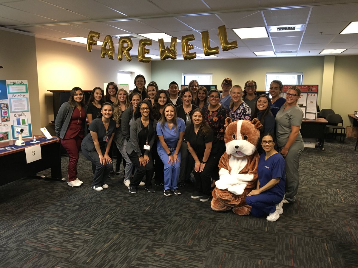 ConcordeCareer's tweet photo. #ConcordeSanBernardino #DentalHygiene seniors present #TableClinics! One step closer to the goal. RT to help wish success! #OpportunityAwaits https://t.co/eY738OnydJ