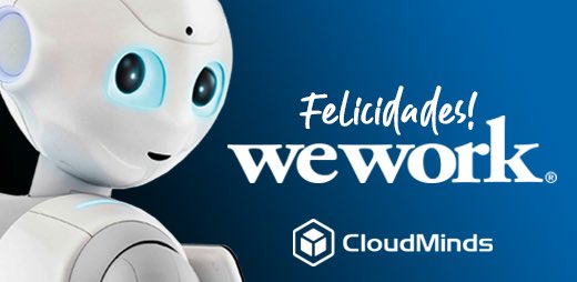 AI_and_Robotics's tweet photo. Muchísimas felicidades a @WeWorkChile por su exitoso primer año de vida en Chile y por el tremendo equipo y comunidad qué han construido! 🎂🎊🇨🇱 Será un placer participar hoy en su gran celebración 😃🎉 #WeWorkSantiago @WeWork #lovewhatyoudo #CloudRobots #AI #BestTeamEver https://t.co/jg6k6sL2tF