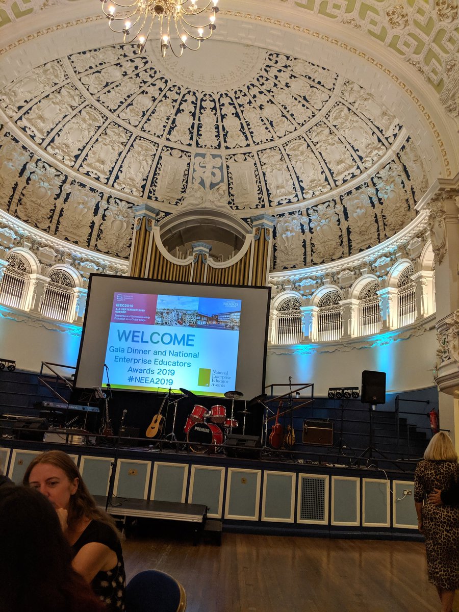oxfoundry's tweet photo. We're at the #neea2019 awards dinner in Oxford town hall this evening - enjoying opportunities to connect with colleagues in the UK #enterpriseeducators community @iceeuk2019 https://t.co/CwBDqiWwEB