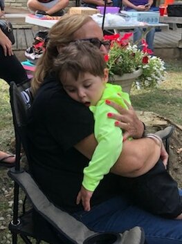 cinfulh's tweet image. My pride and joy !! Pooped after watching a rawk show of old friends, back together for a fund rsiser