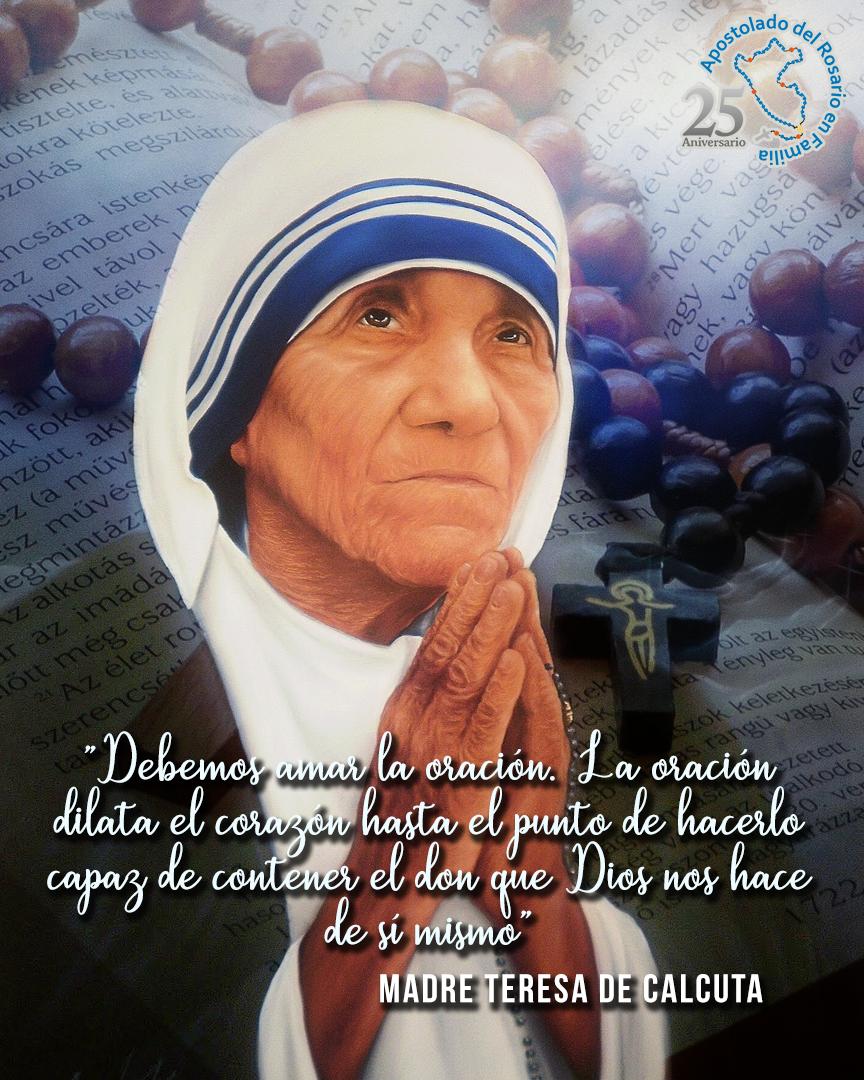 Dispersión Adicto Oferta de trabajo Rosario en Familia on Twitter: "Hoy recordamos a la Madre Teresa de Calcuta, mujer de fe, oración y ante todo, entrega al prójimo, en especial a los más necesitados. Compartimos una frase Dispersión Adicto Oferta de trabajo Rosario en Familia on Twitter: "Hoy recordamos a la Madre Teresa de Calcuta, mujer de fe, oración y ante todo, entrega al prójimo, en especial a los más necesitados. Compartimos una frase