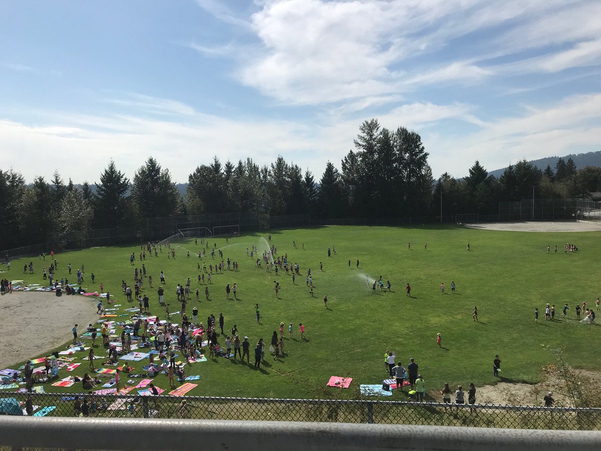 Sprinkler Day at HME!  Thank you City of Port Moody!!!