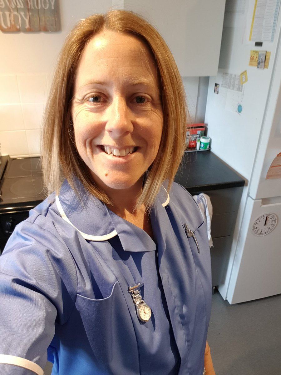 PUNC16HoskS's tweet photo. First day in blue and feeling proud๐ #NQN #DN #punc16 #primarycare https://t.co/fdC6M2LfKv