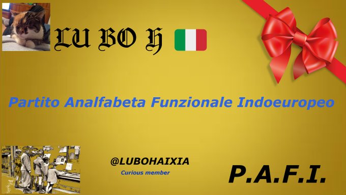 LU BO H 🇮🇹 #PAFI 🇮🇹 tweet media