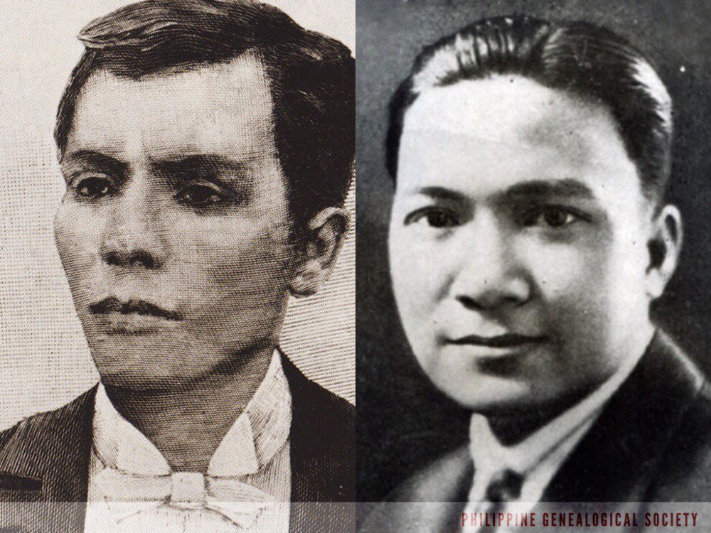 angkangpilipino's tweet image. Filipino revolutionary Andres Bonifacio is the first husband of Philippine National Artist for Architecture Juan Nakpil’s mother. #kamaganak #kasaysayan #geni bit.ly/2ZxREaH