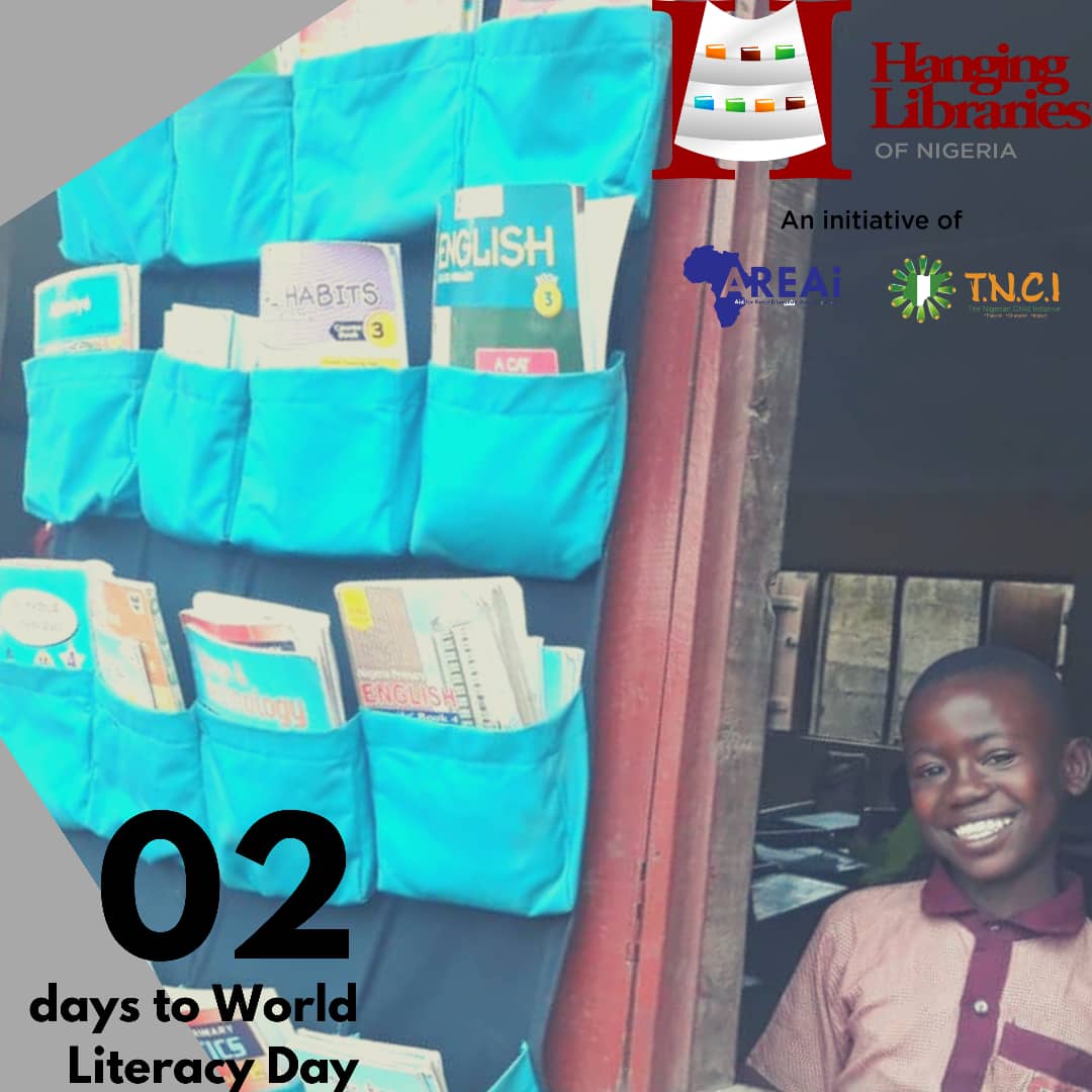 tnci_africa's tweet photo. It’s barely 2 days to the much-heralded #HangingLibrary event.
Join us as we advocate for educational development of low-cost schools in Nigeria.
Register to attend: https://t.co/PiVXXprE5h
Limited slots are available!
To donate: visit https://t.co/ZBmtUnW92W
#WorldLiteracyDay https://t.co/t3lZ5Sv7pi