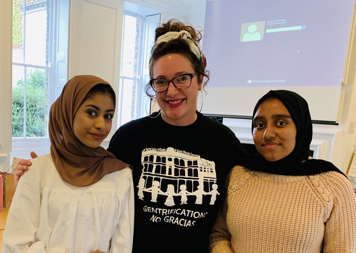 IsabelKAYoung's tweet photo. Recreating that #michaelyoung vibe today @the_young_fdn. These inspiring @CreditSuisse #amplifyyouth alumni got bid writing for the @coopuk #IWILL fund. #youthadvocacy for #community spaces. #systemsthinking for youth centres in #towerhamlets. These young women blow. My. Mind! https://t.co/Dl5HaT0jpV