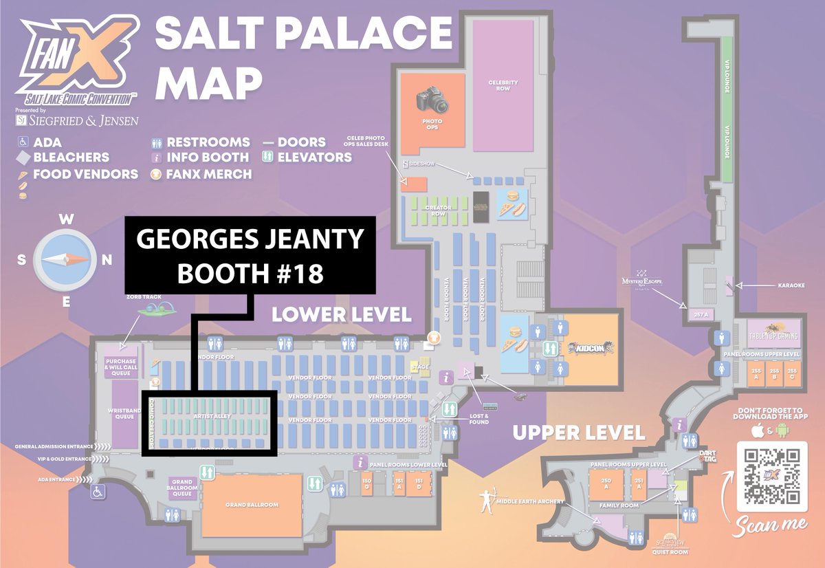 KabaLounge's tweet photo. At @fanxsaltlake join me for the panel "Image & Dark Horse Comics: The Fresh Voice in Comics" Fri, Sept 6 @ 5pm, room 251A
#georgesjeanty #kabalounge #comicartist #ageofxman #xtremists #gambit #deadpool #buffy #buffythevampireslayer #serenity #firefly #FanX #fanxfall2019 #FanX19 https://t.co/matP9u8ImS