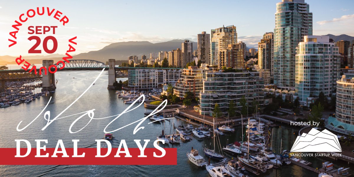 #HoltDealDays2019 are approaching! Come join us at <a href="/vanstartupweek/">Vancouver Startup Week</a> &amp; enjoy three speed-panels surrounding up and coming Fintech trends &amp; challenges #Canada faces, followed by a networking session with Holt Advisors &amp; our 2019 cohort!💙
Register at eventbrite.ca/e/holt-x-vsw-2…