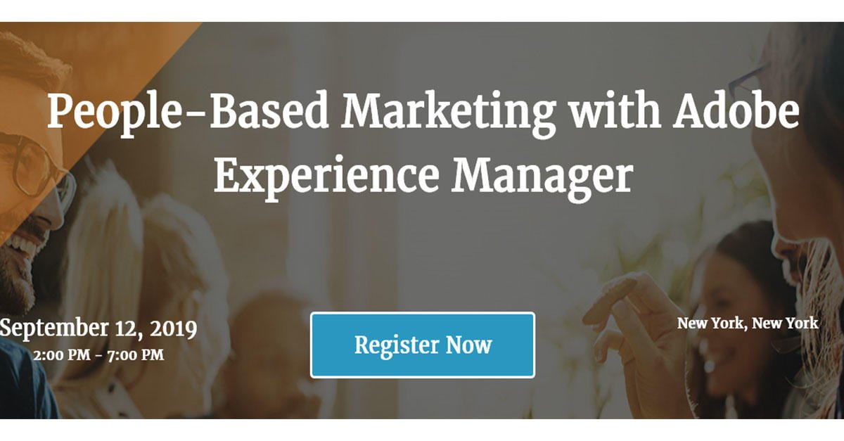 Find out how Adobe Experience Manager (AEM) can improve your #CX and reach the right customers at the right time. Join <a href="/Merkle/">Merkle</a> and <a href="/Adobe/">Adobe</a> in #NYC on September 12. Learn more here: fal.cn/33NGl