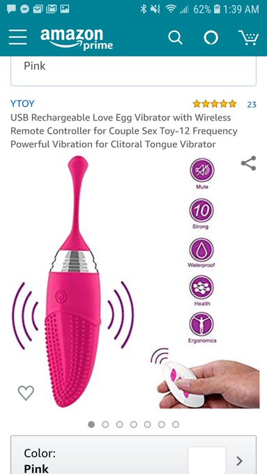 I love this cute little toy. Its discreet and has 12 modes and a powerful vibration. I love that it's<a href="/tag/newprofilepic"class="tags"><span>#newprofilepic</span></a>