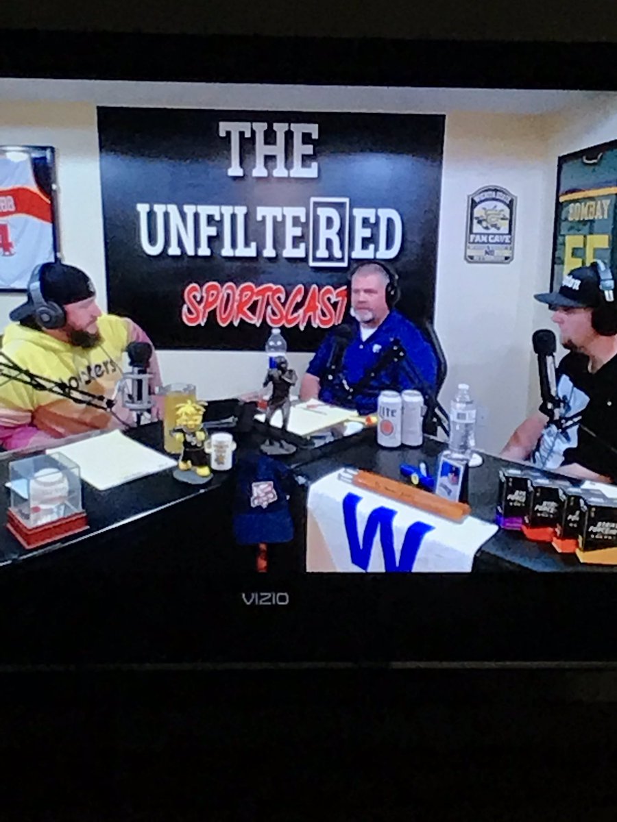 thebobbymoshow's tweet image. Hey @seavees, got you some love on the Unfiltered Sportscast! Also I spy a @WichitaBaseball #RepYour2020 cap. These dudes have been so supportive with everything! If you want a laugh(adult laughs) please check them out on @YouTube and @unfilteredcrew.